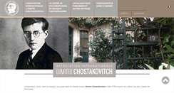 Desktop Screenshot of chostakovitch.org